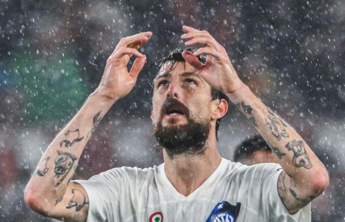 Francesco Acerbi fuori dalla sfida Sparta-Inter di Champions League