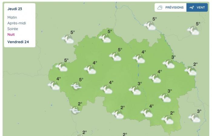 Allier (meteo) – Che tempo farà giovedì 23 gennaio 2025?