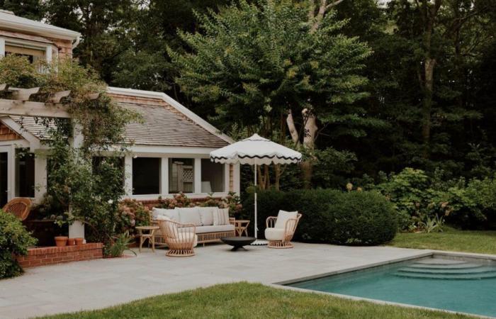 Una calda casa di campagna nel cuore degli Hamptons