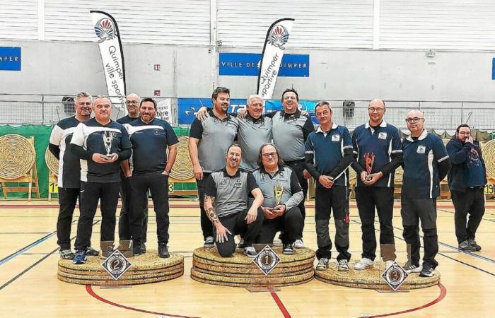 Le squadre della Compagnie d’arc di Plourin-lès-Morlaix hanno brillato al campionato del Finistère a Quimper