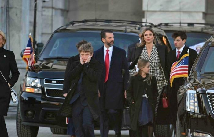 Donald Trump Jr ha tenuto a distanza la sua nuova fidanzata