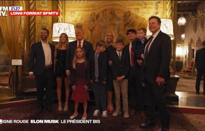 LINEA ROSSA – Quando Elon Musk posa nelle foto della famiglia Trump