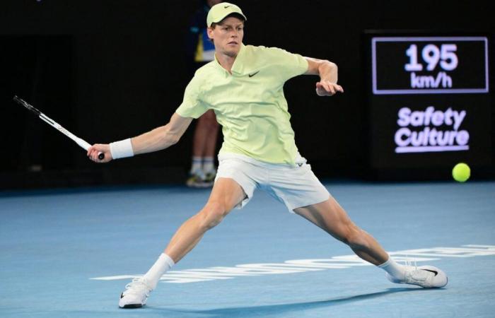 Sinner, decisamente troppo forte per de Minaur, raggiunge le semifinali degli Australian Open