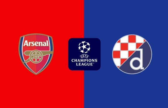 Confermata la squadra dell’Arsenal che affronterà la Dinamo Zagabria