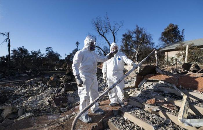 gli incendi lasciano dietro di sé un disastro sanitario