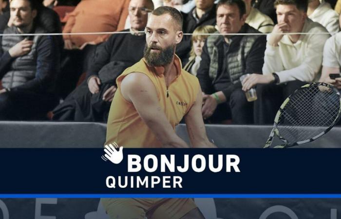 Pioggia, tennis aperto, Mayotte… Ciao Quimper!