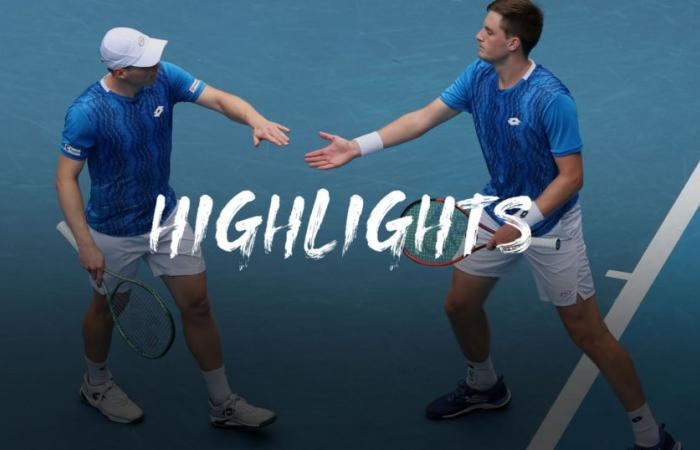 Heliovaara / Patten – Nys / Roger – Vasselin – Highlights della partita – Australian Open – Video di tennis