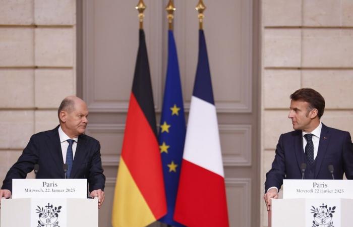 Macron e Scholz promettono un’Europa “forte e unita” contro Trump