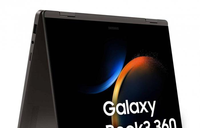 Saldi € 849 Samsung Galaxy Book3 360 13 (NP730QFG-KA2FR), Ultrabook 2-in-1 OLED 13″ touchscreen tablet portatile con autonomia di 12 ore facile da trasportare con Intel Core i5 TB4