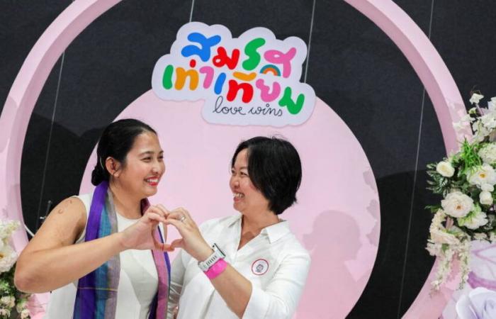 La Thailandia celebra i suoi primi matrimoni LGBT+ – Libération