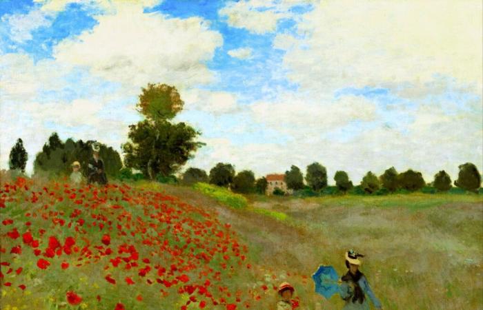 Dopo aver vandalizzato un dipinto di Monet, un eco-attivista rilassato