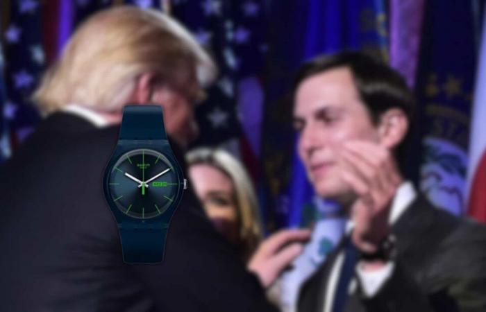 Donald Trump sotto i riflettori, ma è l’orologio del genero a sorprendere