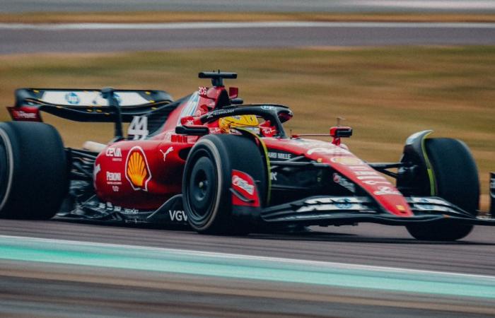 Le prime impressioni di Lewis Hamilton dopo aver guidato per la Scuderia Ferrari