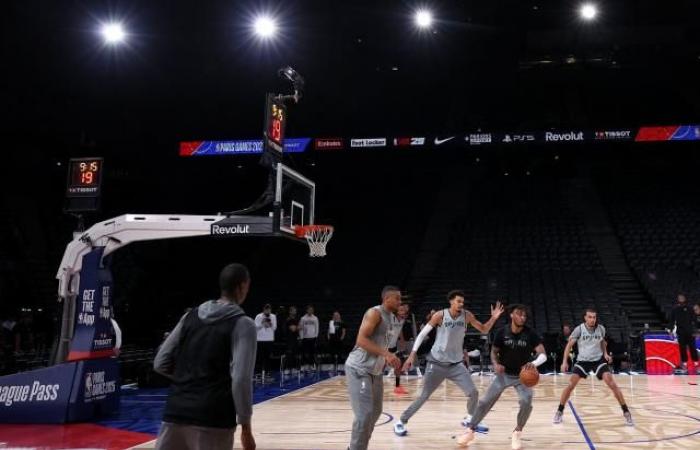 l’impressionante folla di giornalisti per l’allenamento degli Spurs