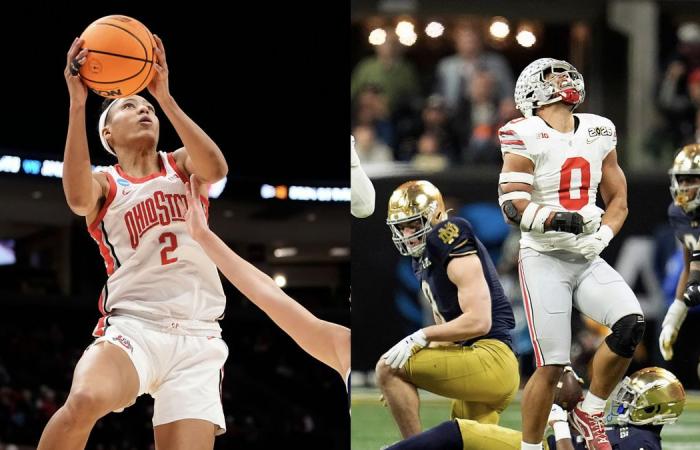 Confronti tra giocatori di football e basket femminile dell’Ohio State