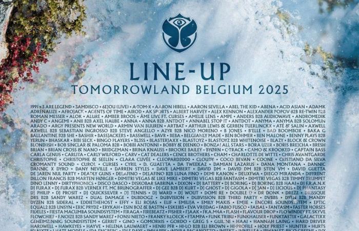 Tomorrowland svela il programma completo per la sua edizione 2025