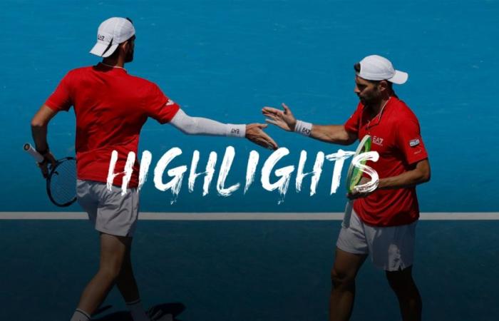 Goransson / Verbeek – Bolleli / Vavassori – Highlights del match – Australian Open – Video Tennis