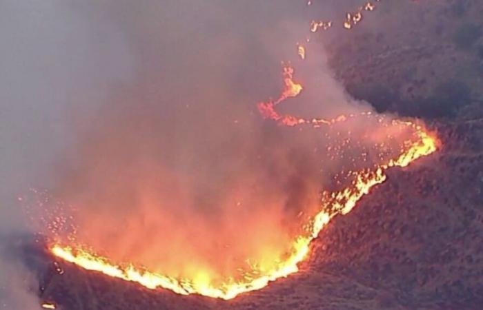 un nuovo incendio minaccia la città americana