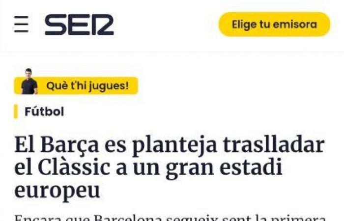 Si attende una decisione dal Barcellona prima del prossimo La Liga Clasico