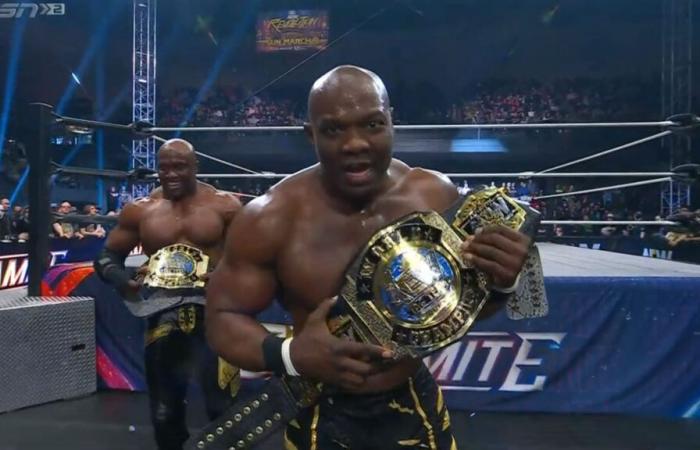 Bobby Lashley e Shelton Benjamin diventano campioni della AEW per la prima volta