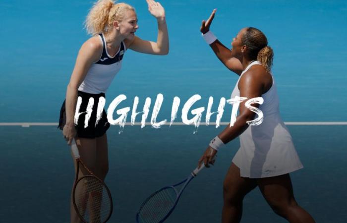 Siniakova / Townsend – Andreeva / Shnaider – Highlights della partita – Australian Open – Video di tennis