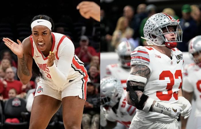 Confronti tra giocatori di football e basket femminile dell’Ohio State