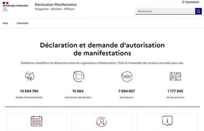 Piattaforma dedicata agli eventi sportivi sulle strade pubbliche – Piattaforma Internet “declaration-manifestations.gouv.fr” – Eventi sportivi – Procedure