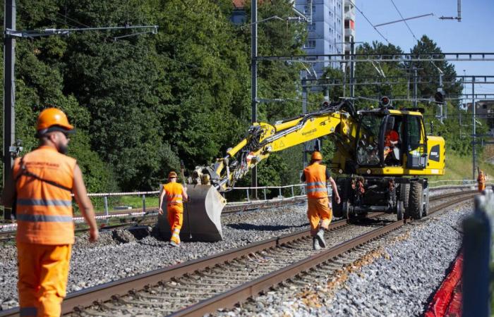 La linea ferroviaria di Lausanne-Berne sarà tagliata durante l’euro femminile