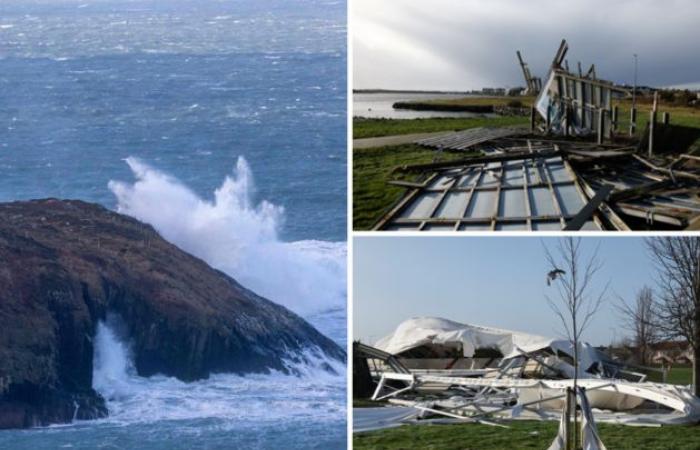 La tempesta Éowyn sta attualmente chiedendo due vite, venti record di 184 chilometri orari misurati in Irlanda