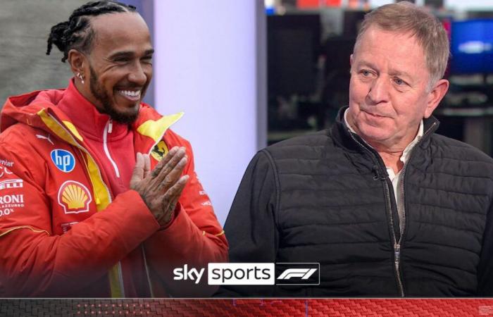 Lewis Hamilton: Martin Brundle ha senza dubbio il pilota della Ferrari può vincere l’ottavo titolo mondiale da record