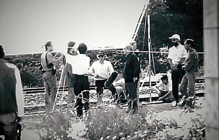 Quando Bertrand Blier stava girando nella stazione di Lapanouse-de-Cernon