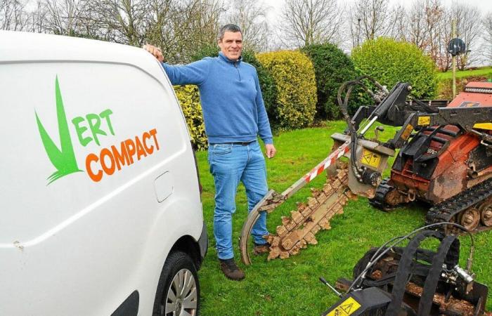 COMPACT Green, un nuovo giardiniere paesaggista ben attrezzato è stato allestito a Pont-L’abbé