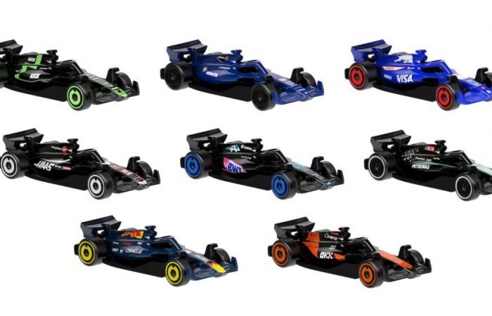 Scopri l’intera collezione F1 Hotwheels, i suoi prezzi e la data di rilascio