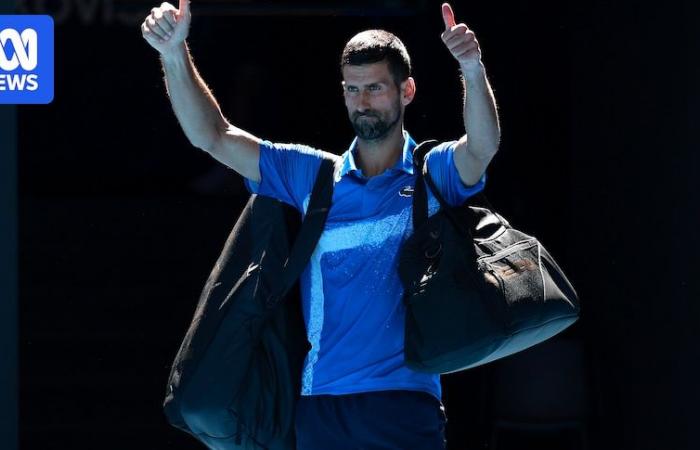 Novak Djokovic si ritira dalla semifinale aperta australiana contro Alexander Zverev