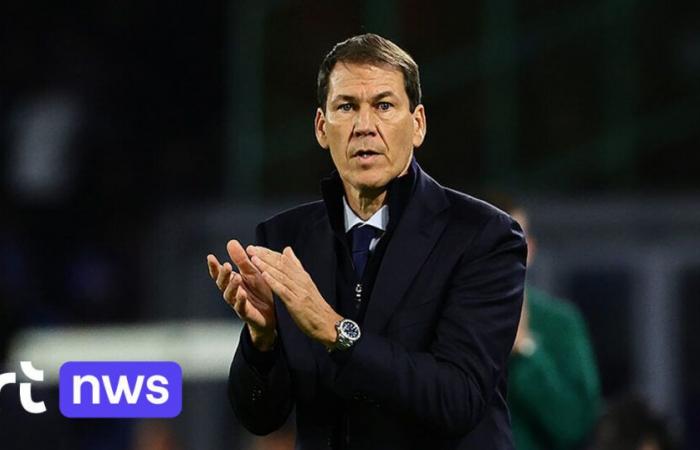 Il francese Rudi Garcia è il nuovo allenatore della squadra di calcio maschile del Belgio