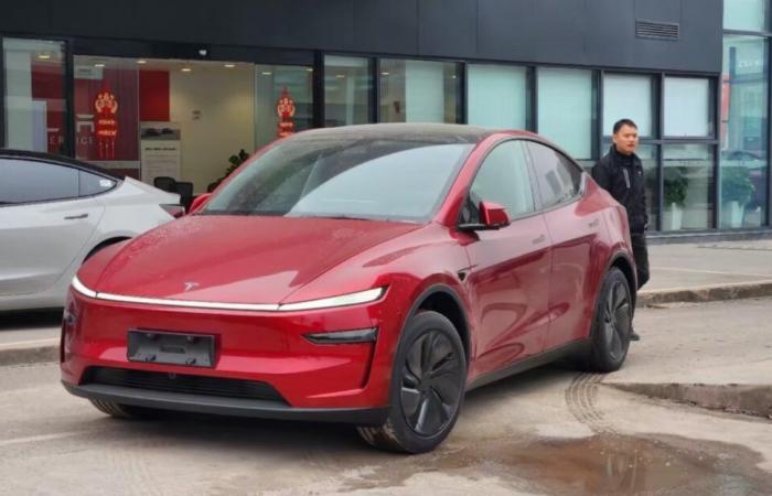 Le nuove unità Tesla Model Y “Juniper” stanno arrivando negli showroom cinesi