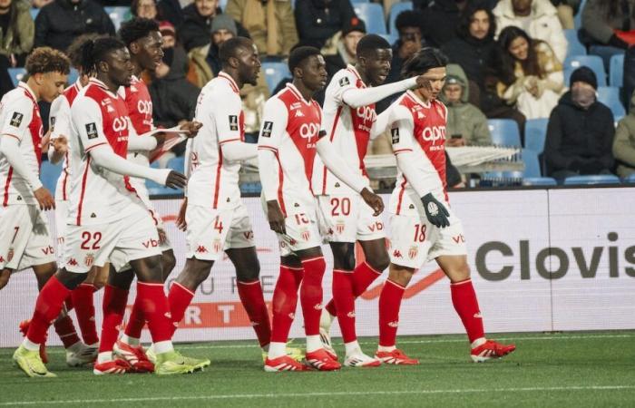 Il gruppo AS Monaco per affrontare Stade Rennais