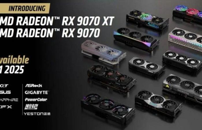 Le AMD Radeon RX 9070 e 9070 XT saranno disponibili il 23 marzo – Cowcotland