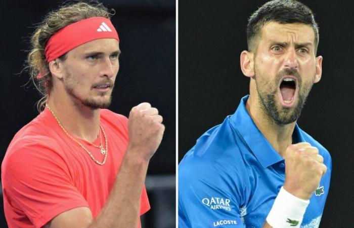 Anteprima dell’Australian Open SF: Novak Djokovic affronta Alexander Zverev