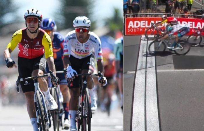 Ciclismo. Down Under – Bryan Coquard Tour La 4a tappa di un nulla al fotofinish!