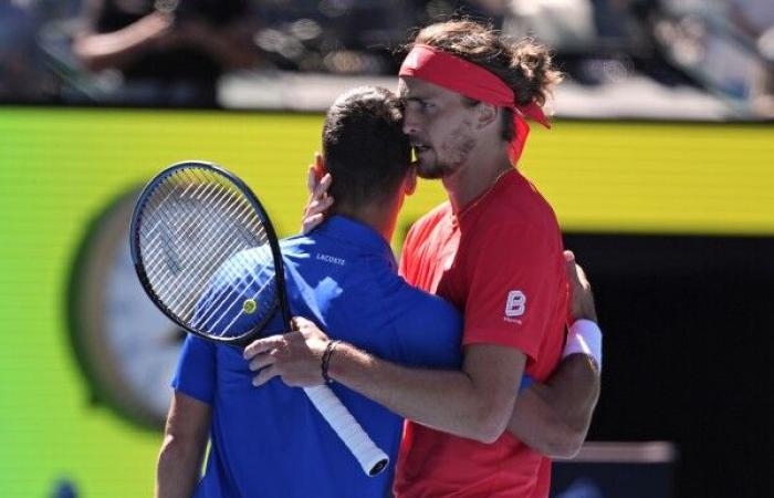 Zverev in Australian Open Final dopo ferita Djokovic smette di metà partita