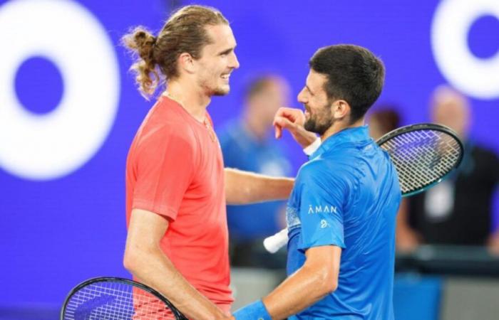 “Problema” evidente esposto prima dello scontro di Alexander Zverev con Novak Djokovic