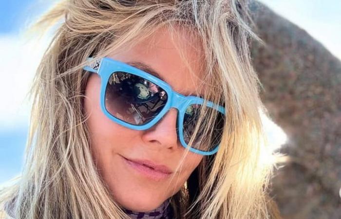 Heidi Klum con la sua truppa felice ad Aspen