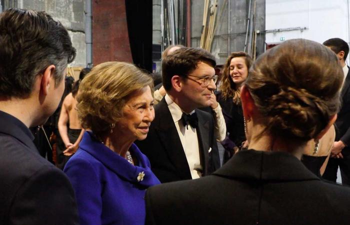 La regina Sofia festeggia i 150 anni dell’Opéra Garnier di Parigi