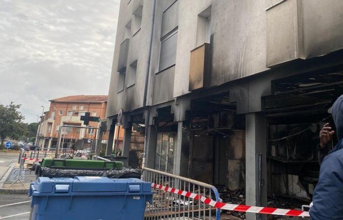 un incendio devasta il piano terra di un edificio nel quartiere Les Pradettes di Tolosa