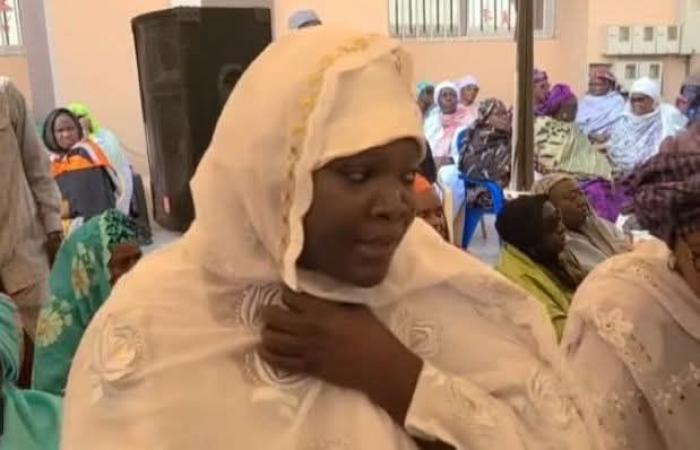 Sua figlia Ndella Madior DIOUF lascia la prigione per frequentare il funerale