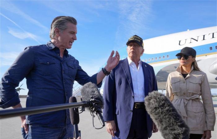 Chiesto aiuto dalla California, Donald Trump prepara i tagli e le condizioni