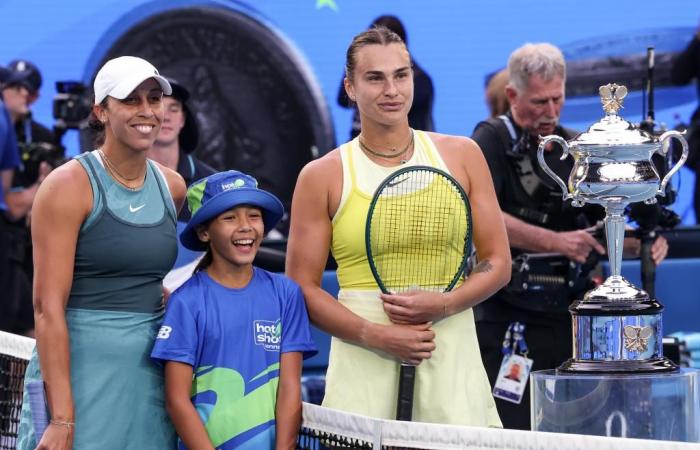 Punti salienti della finale dei singoli femminili al Torneo australiano di tennis Open a Melbourne-Xinhua