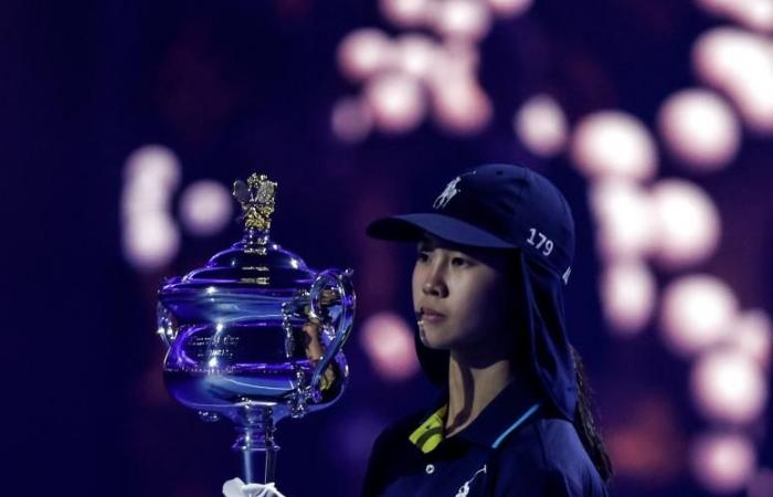 Punti salienti della finale dei singoli femminili al Torneo australiano di tennis Open a Melbourne-Xinhua