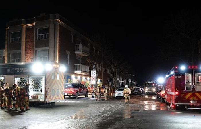 Incendio in un duplex nel quartiere di Villeray